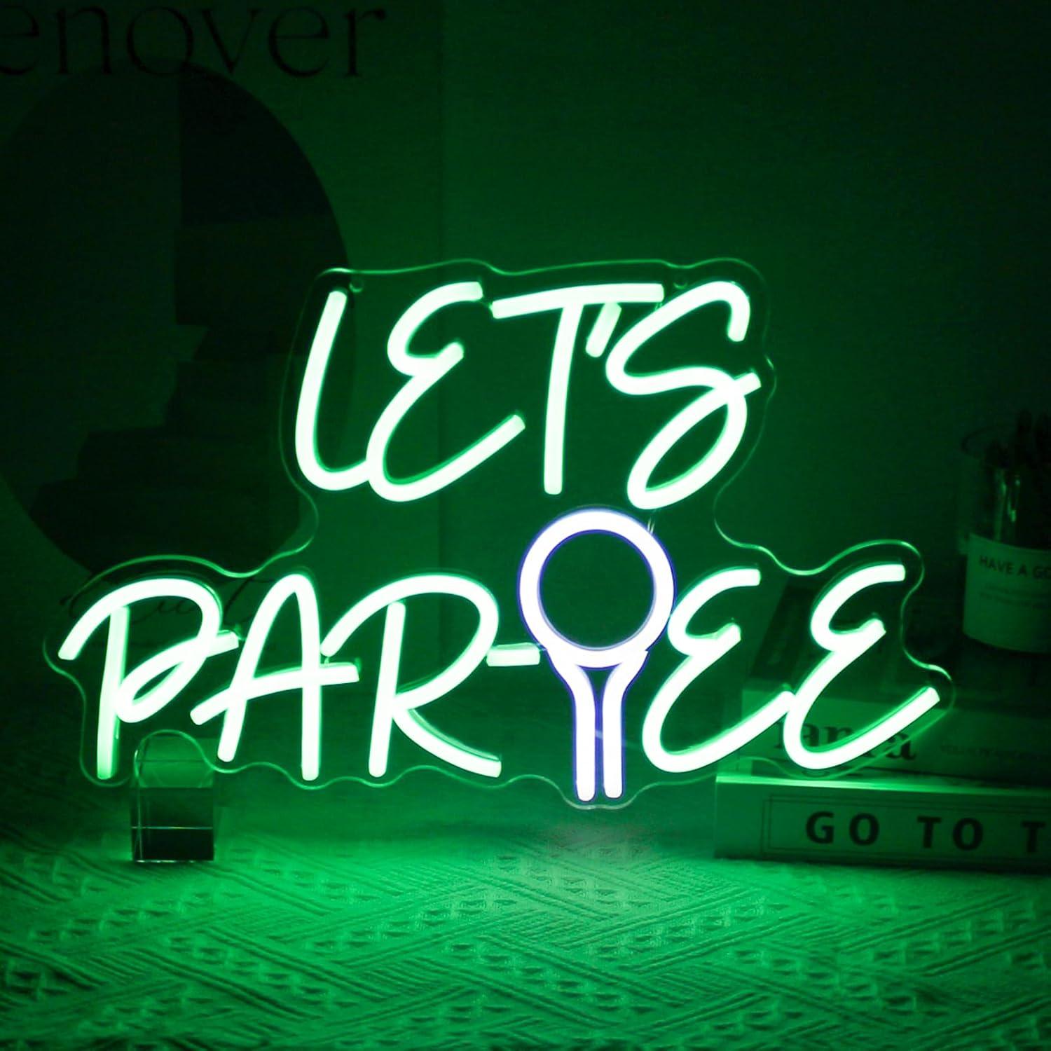 Neon Sign Party - Enseigne néon LED USB à intensité