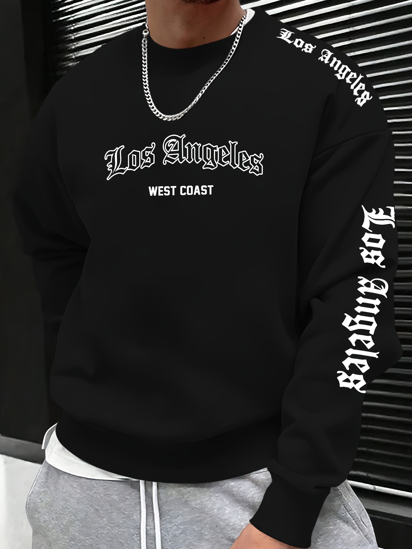 Eve Party - Sweat-shirt à col rond pour homme