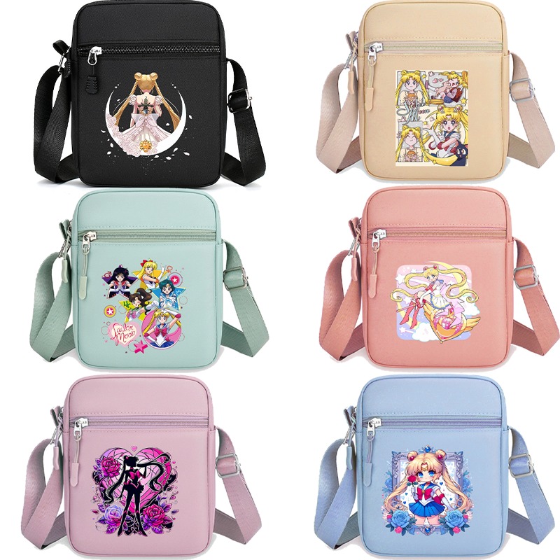 Party Favor Bag - Sac à bandoulière Sailor Moon unisexe,
