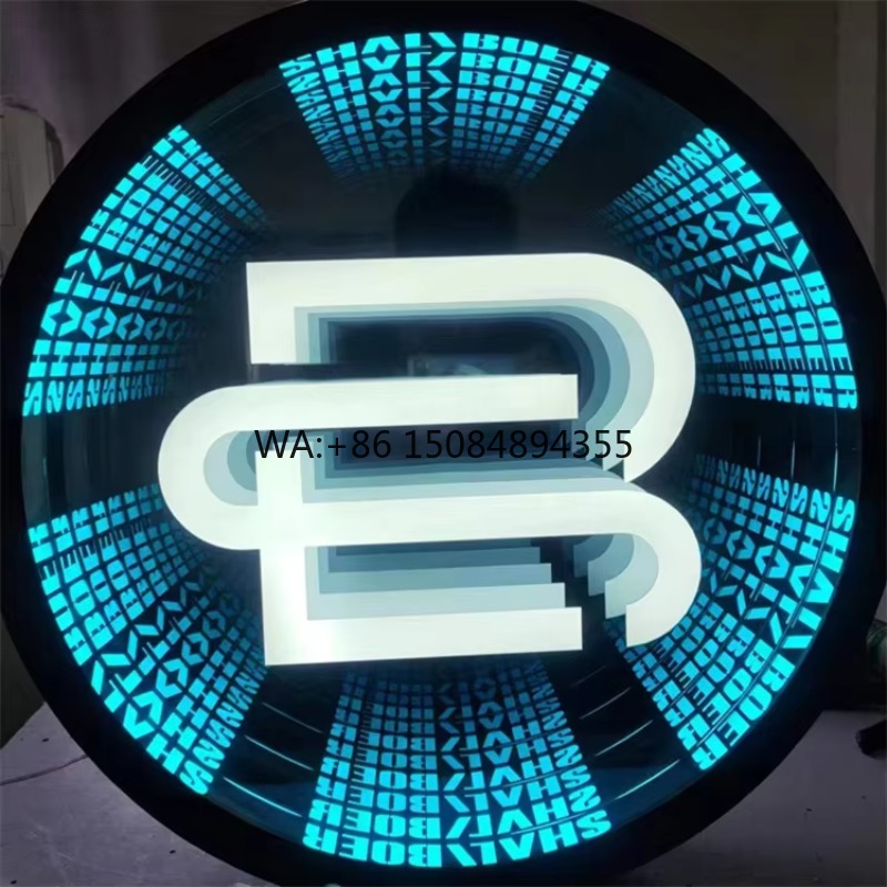 Neon Sign Party - Enseigne néon LED miroir infini personnalisée