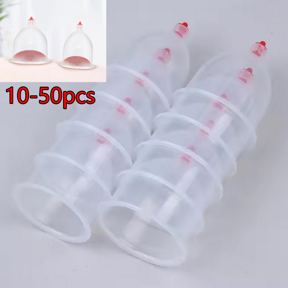 Plastic Cup 50Pcs - 10-50 pièces, 2 tailles, ventouses portables
