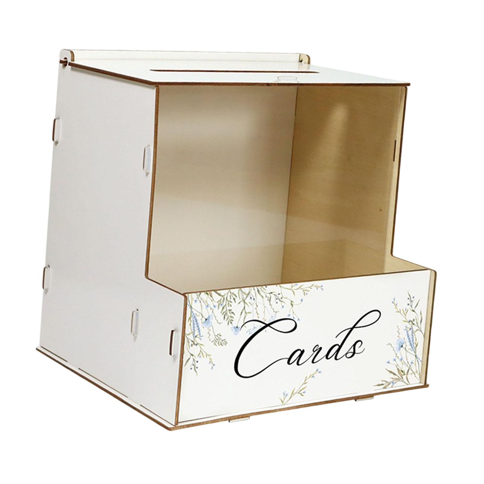 Event Party Box - Boîte à cartes de mariage rustique