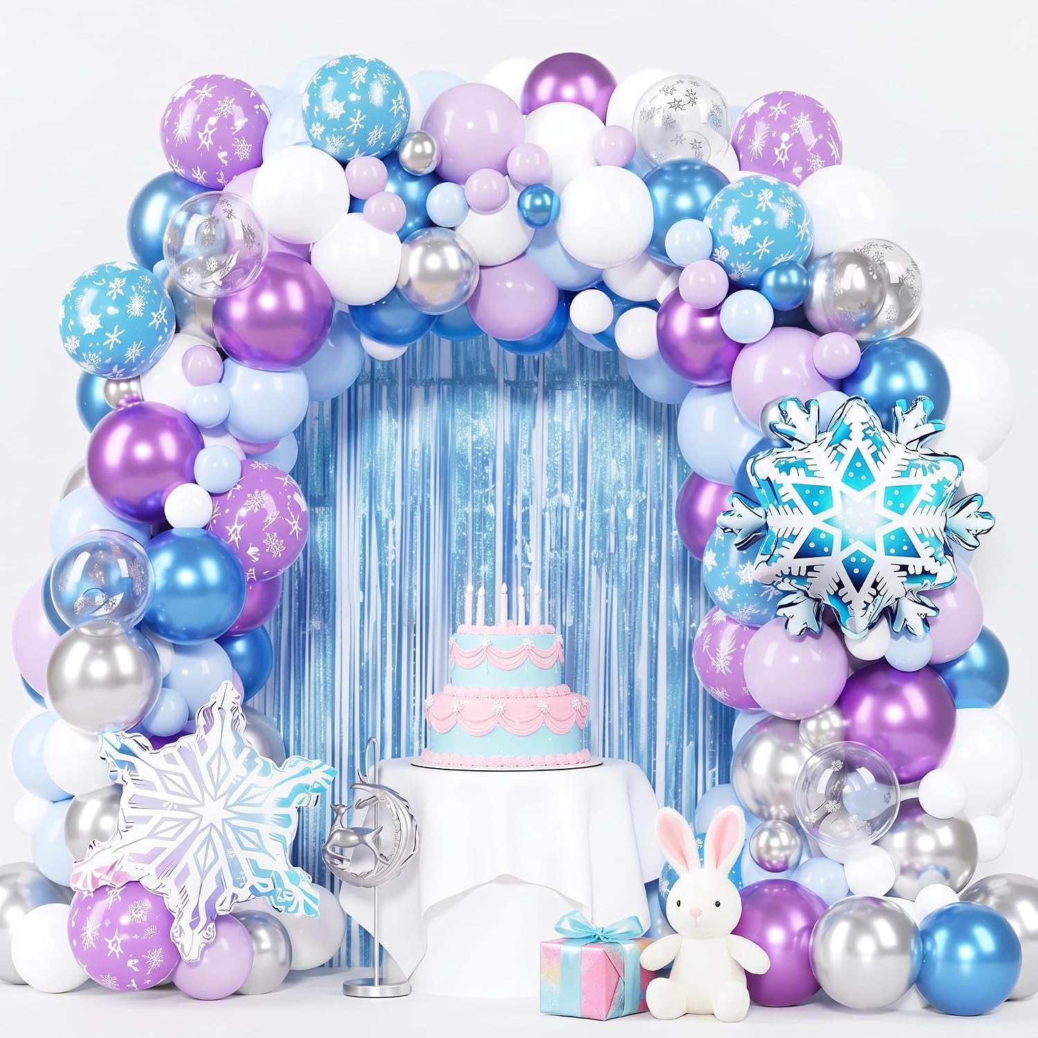 Balloon Arch Kit - Kit d'arche de ballons Frozenn de