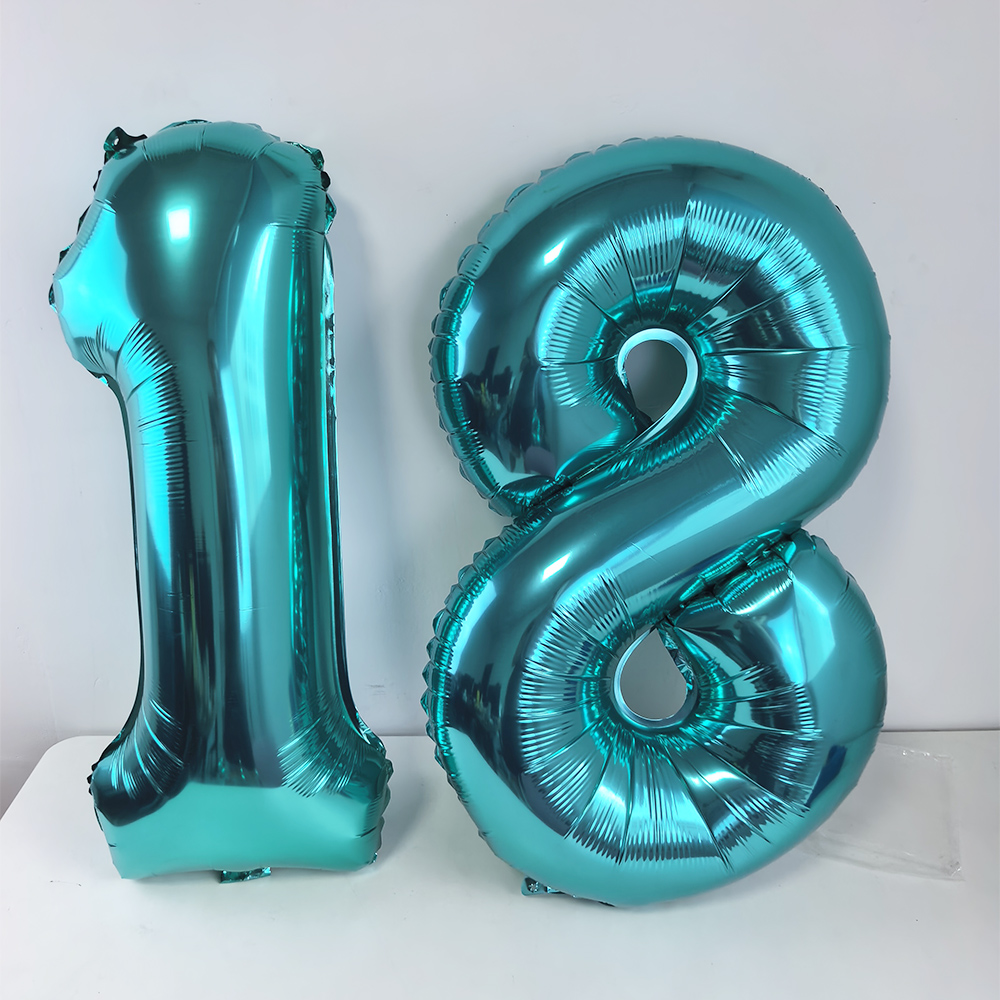32 pouces bleu sarcelle numéro - Balloon Pump Hand avis et prix