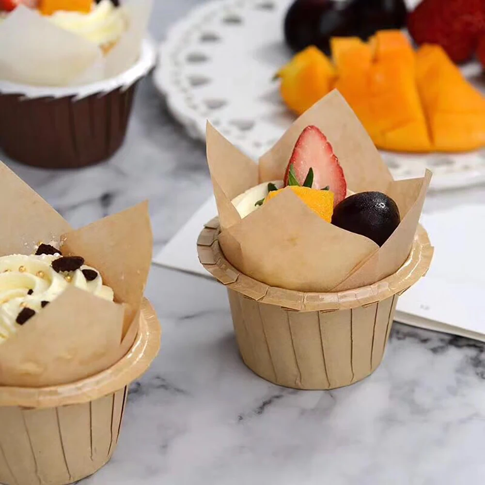 Gobelets en papier pour muffin - Plastic Cup 50Pcs avis et prix
