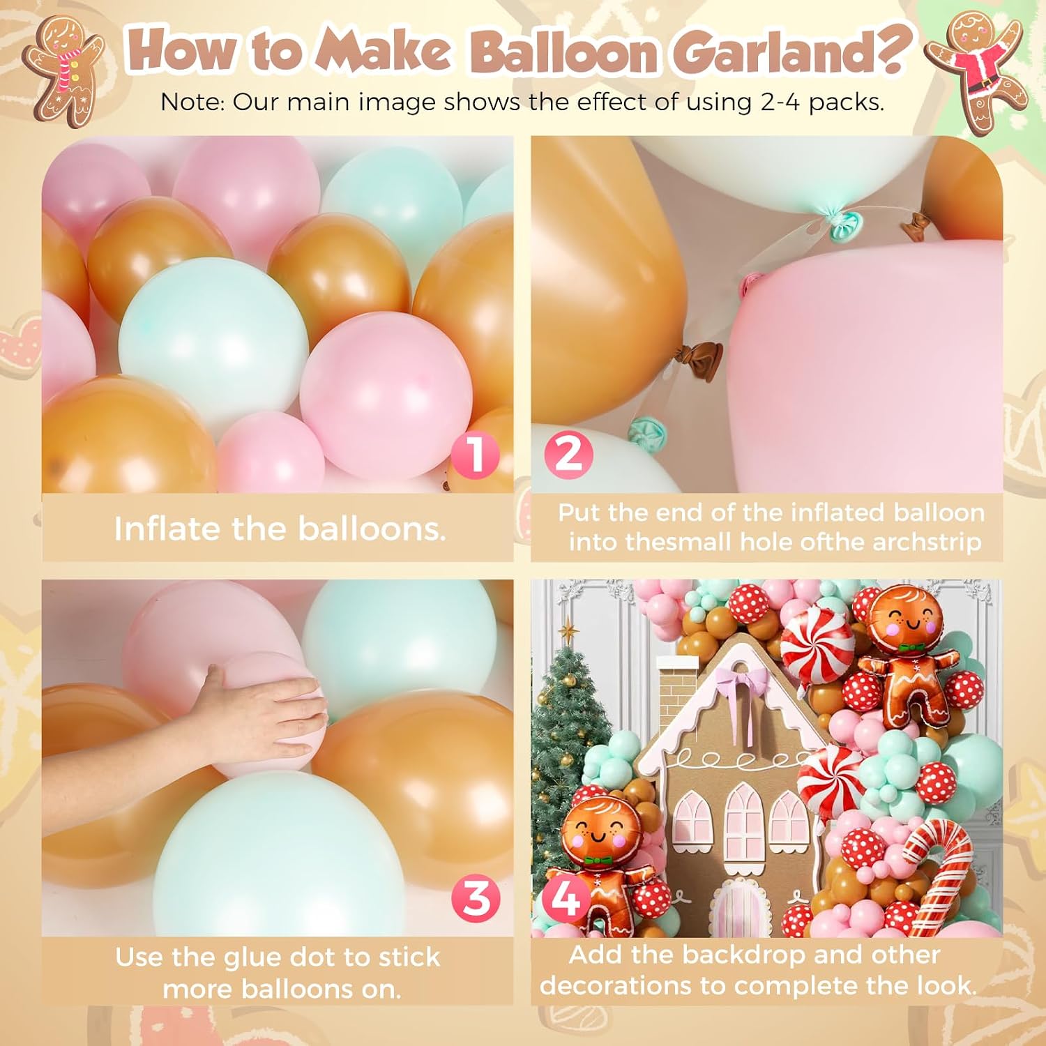 Kit de guirlande d'arche de ba - Balloon Arch Kit avis et prix