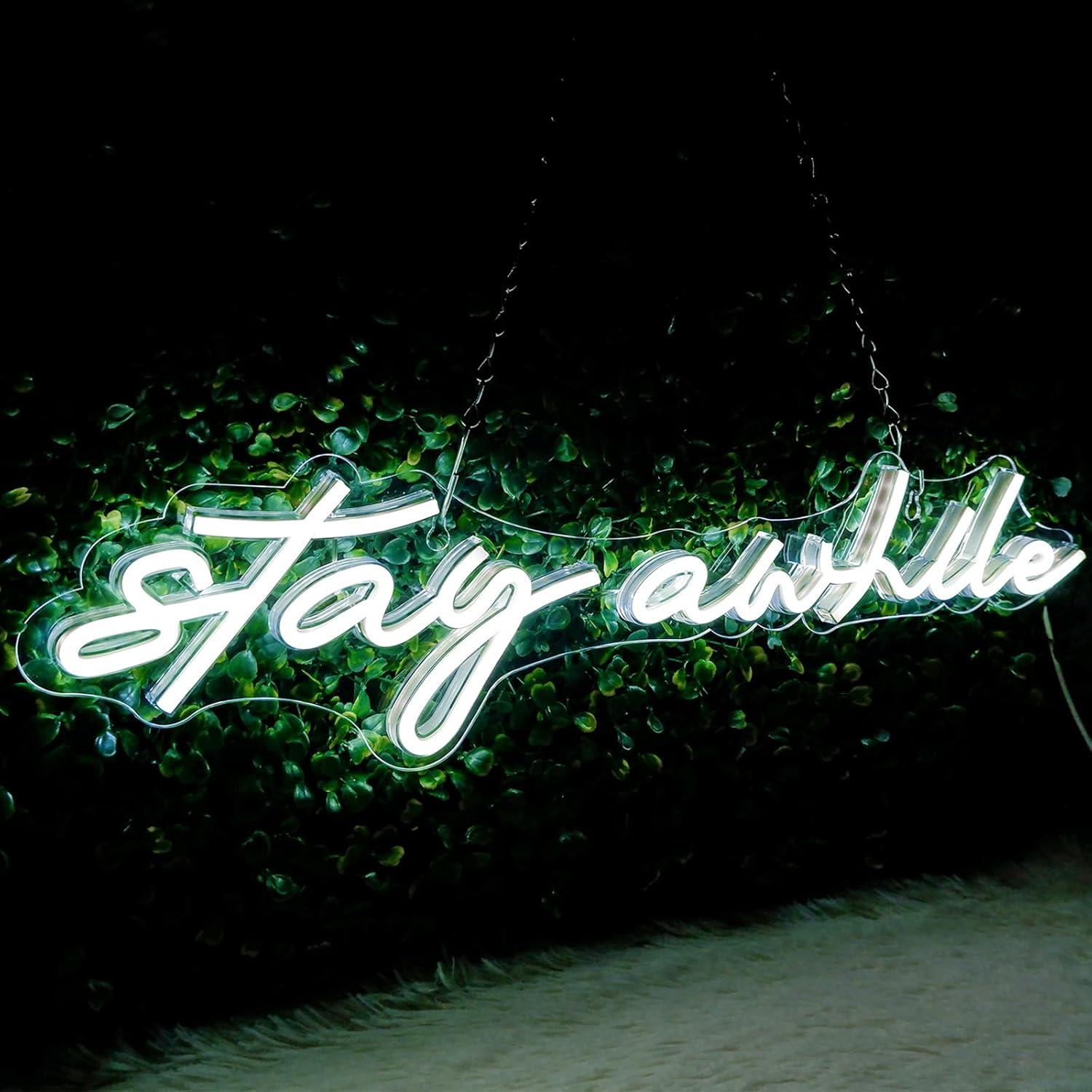 Enseignes néon LED USB à inten - Neon Sign Party avis et prix