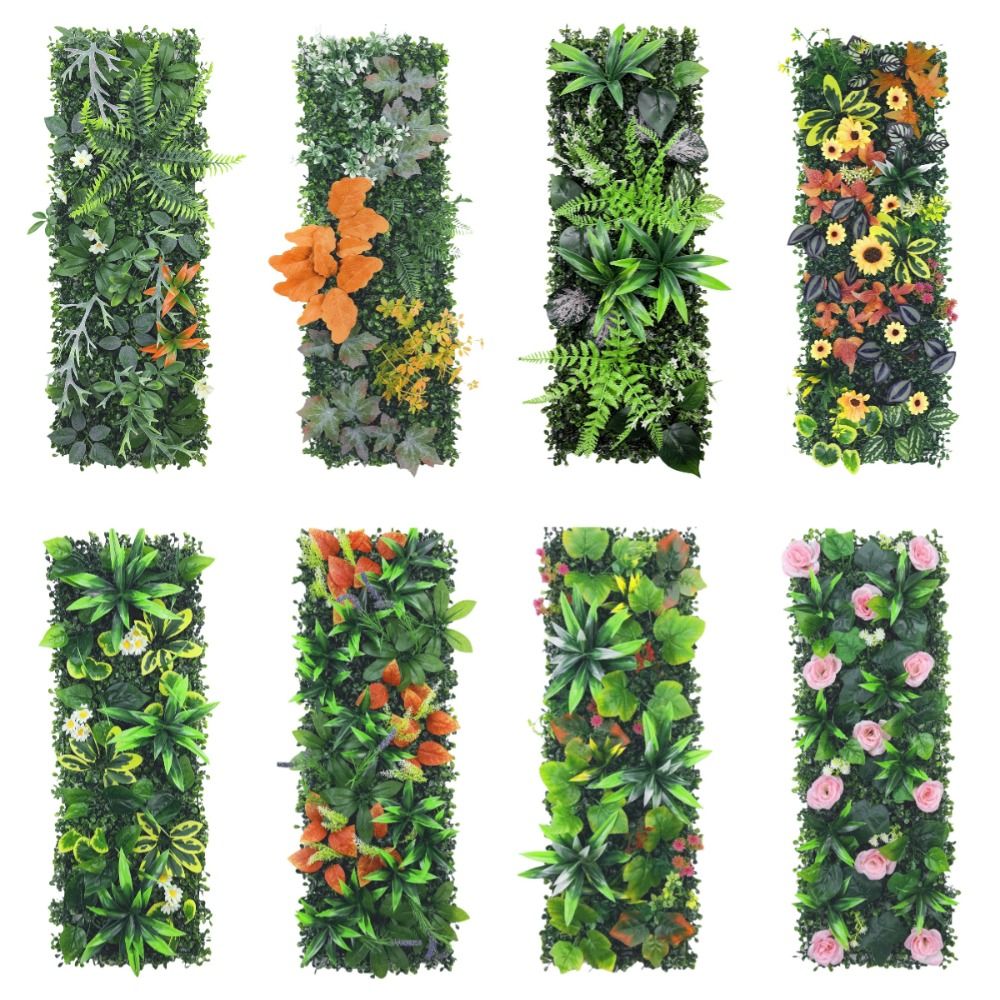 Panneau mural de plantes artif - Flower Wall Panel avis et prix