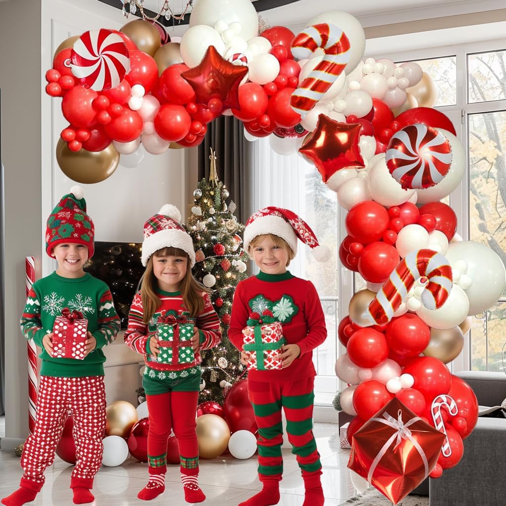 Kit de 139 ballons de Noël pou - Balloon Arch Kit avis et prix