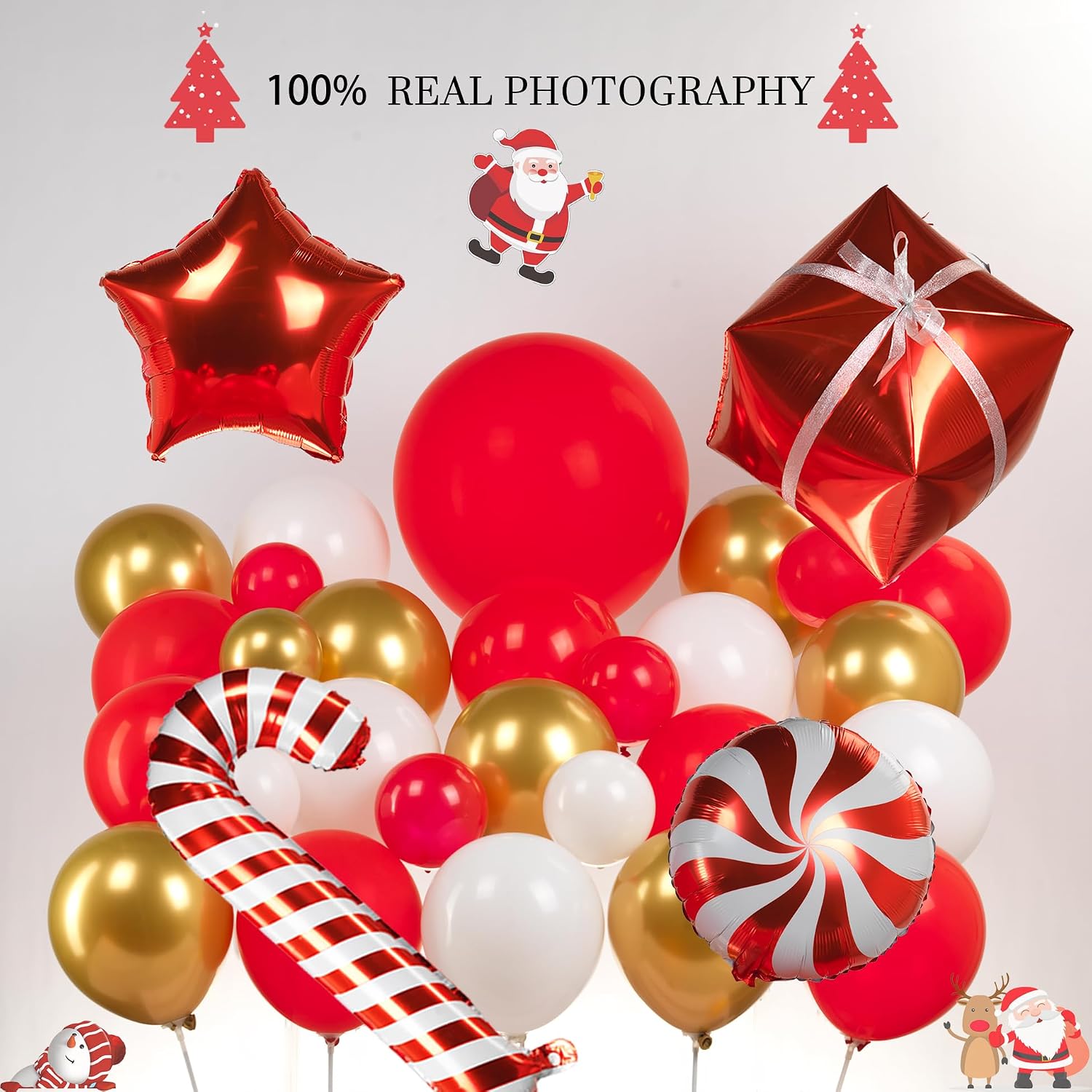 Kit de 139 ballons de Noël pou - Balloon Arch Kit avis et prix