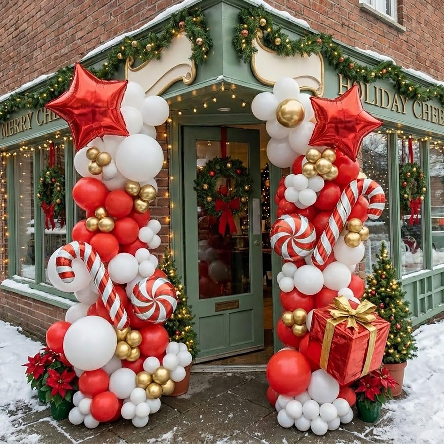 Kit de 139 ballons de Noël pou - Balloon Arch Kit avis et prix