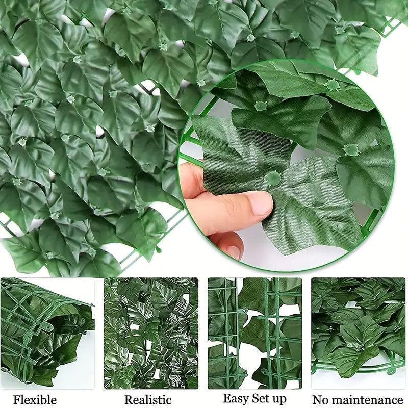 Panneaux de clôture en plantes - Flower Wall Panel avis et prix