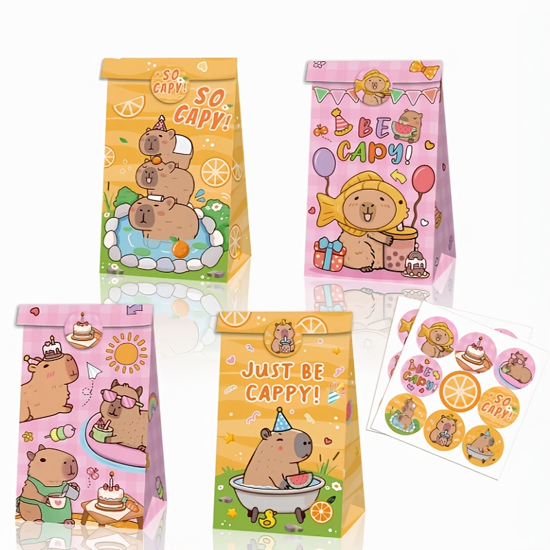 Sacs à bonbons Capybara, 12/24 - Event Party Box avis et prix