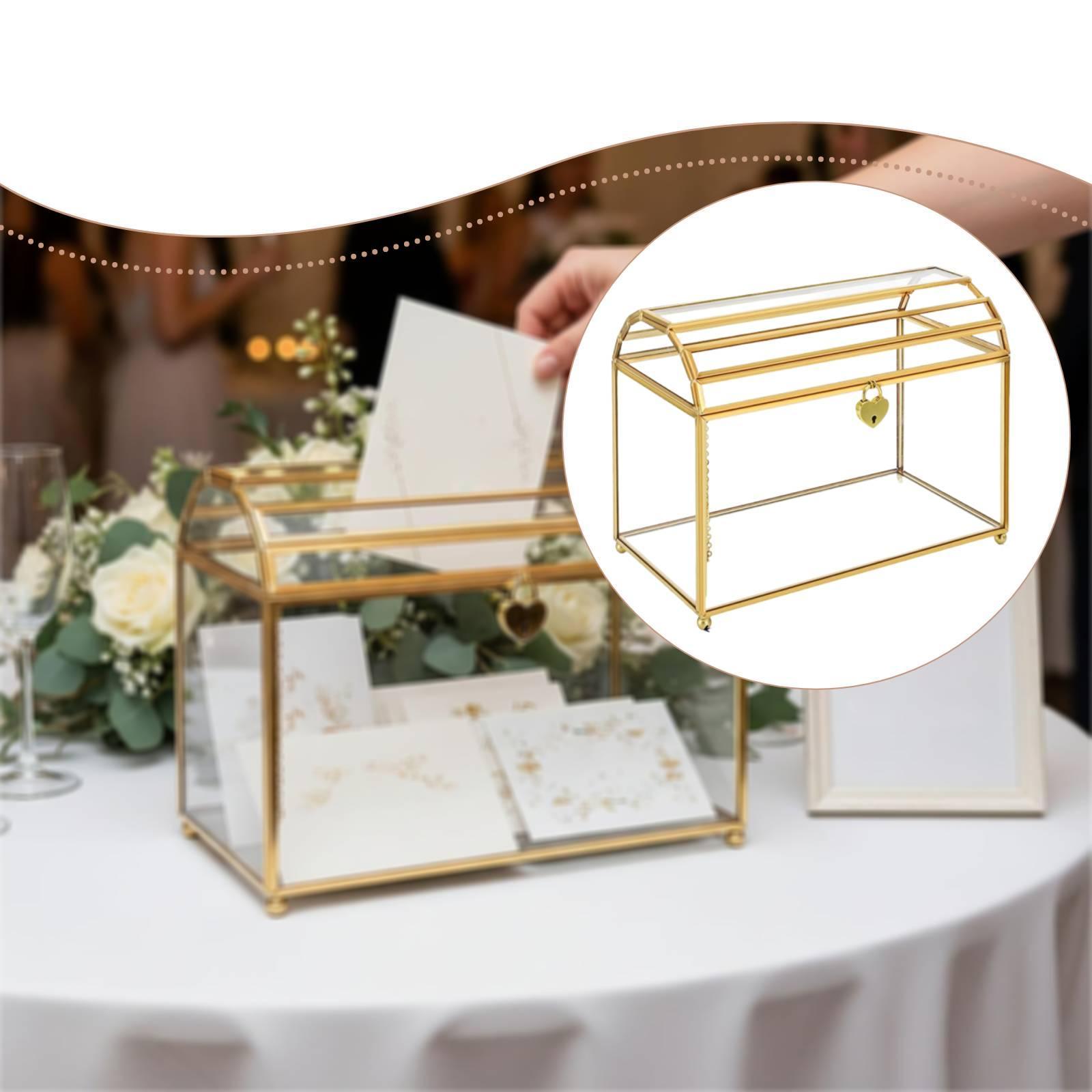 Boîte de rangement en verre po - Event Party Box avis et prix