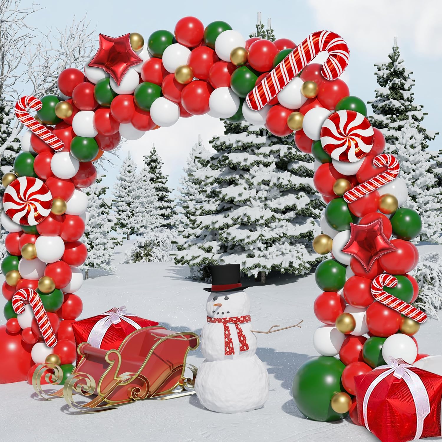 Kit d'arche de ballons de Noël - Balloon Arch Kit avis et prix