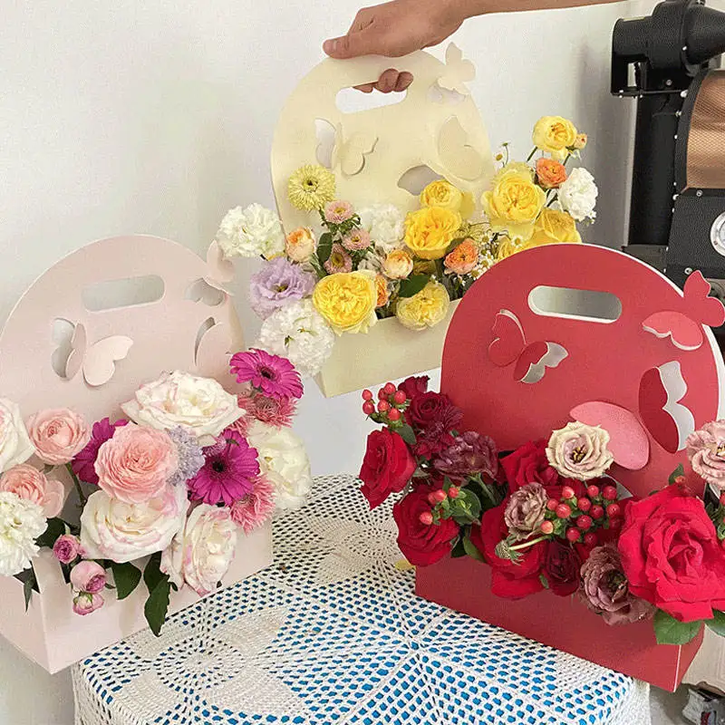 Boîte à fleurs papillon, panie - Event Party Box avis et prix