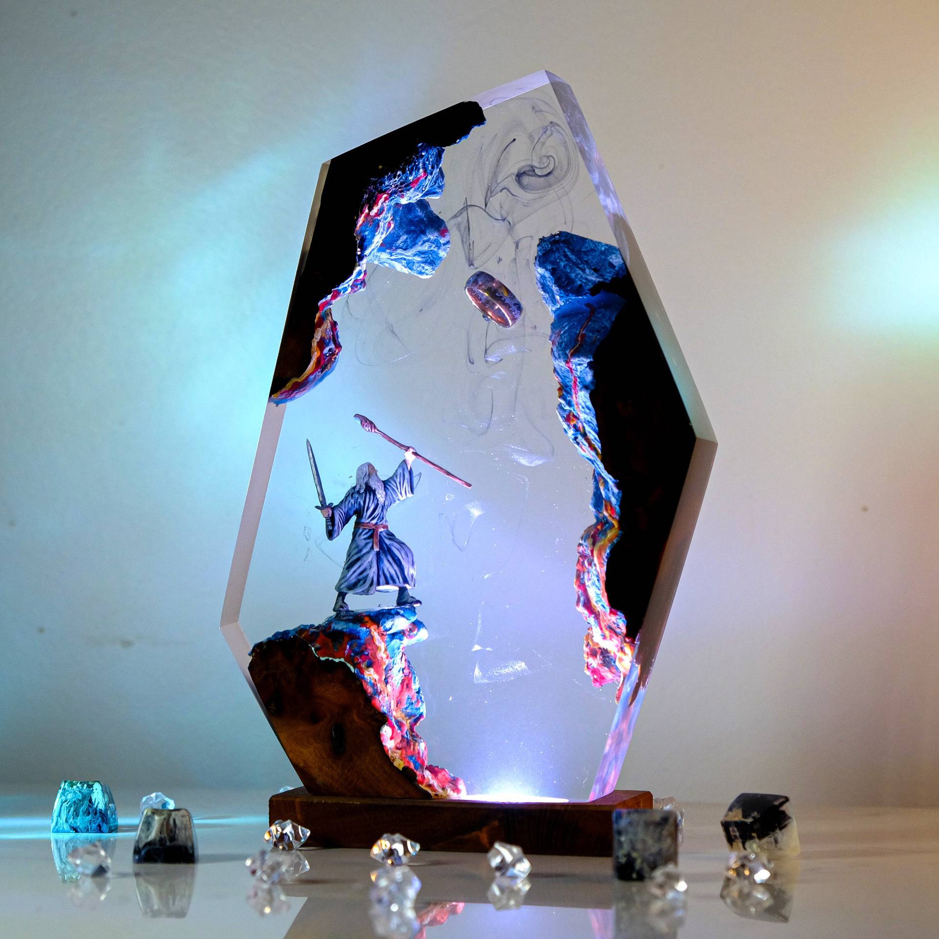 Lampe de table en résine Scène - Neon Sign Party avis et prix