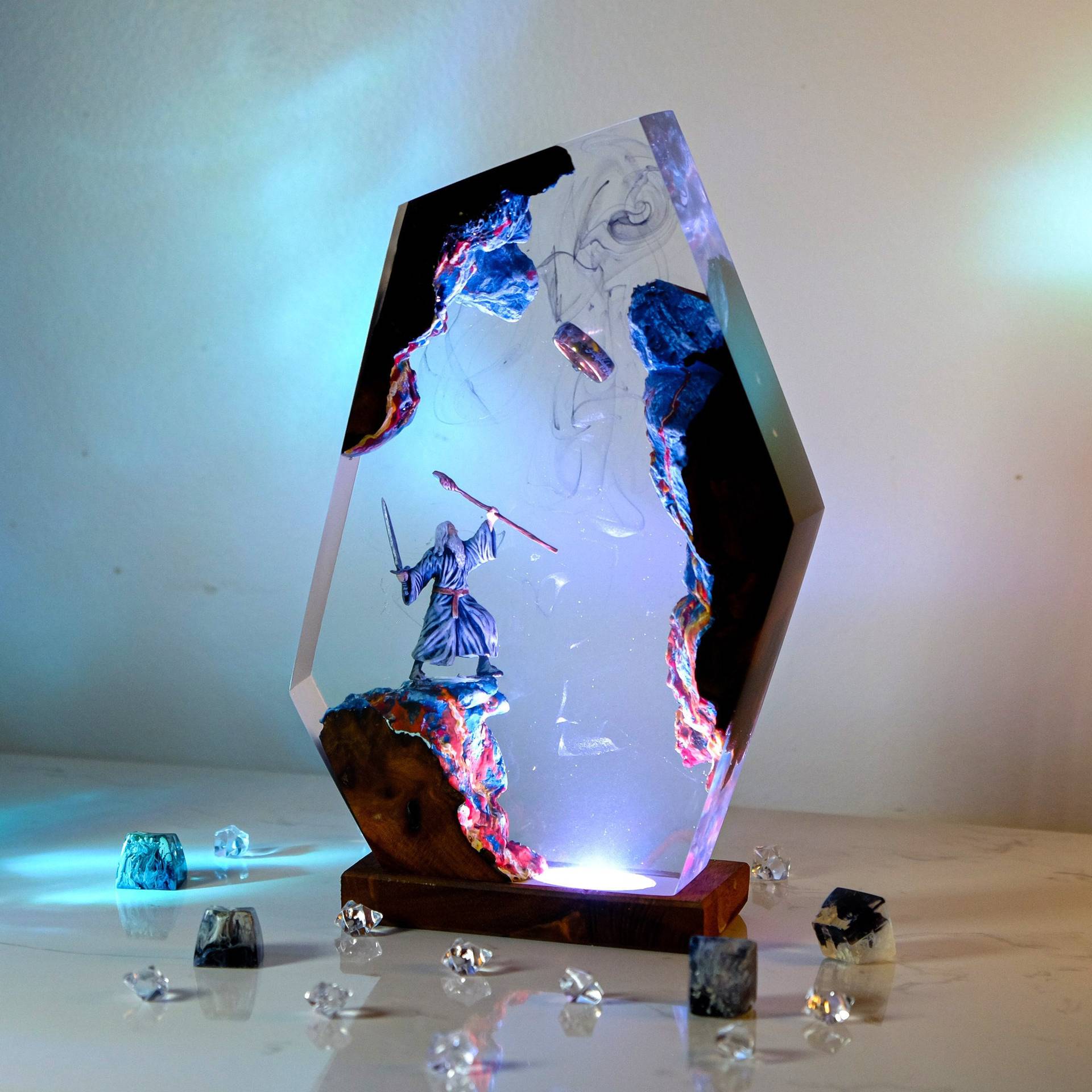 Lampe de table en résine Scène - Neon Sign Party avis et prix