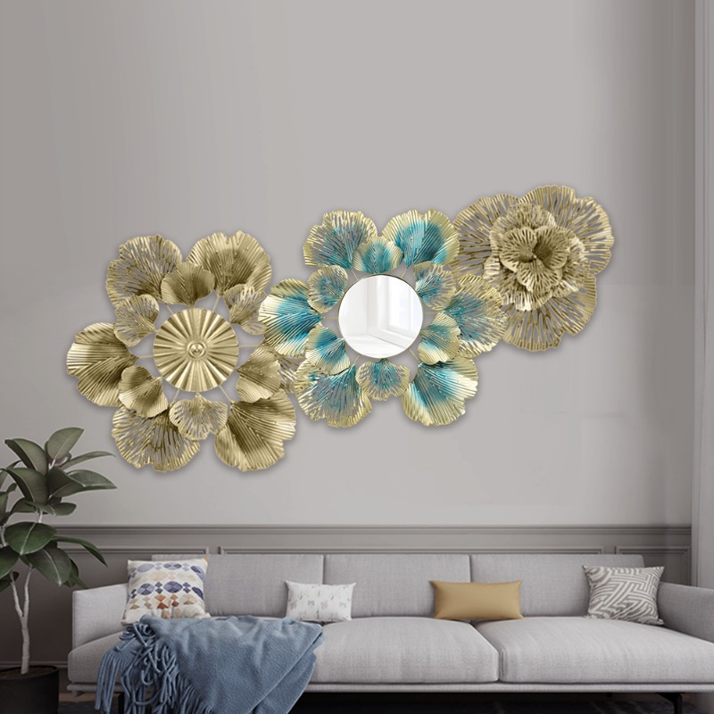 Miroir mural décoratif en fer  - Flower Wall Panel avis et prix