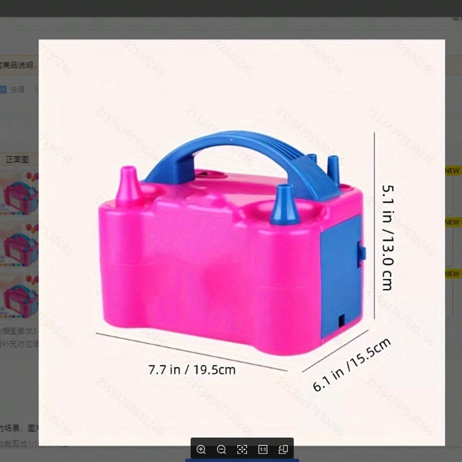 Nouvelle Pompe à Air Électriqu - Balloon Pump Hand avis et prix