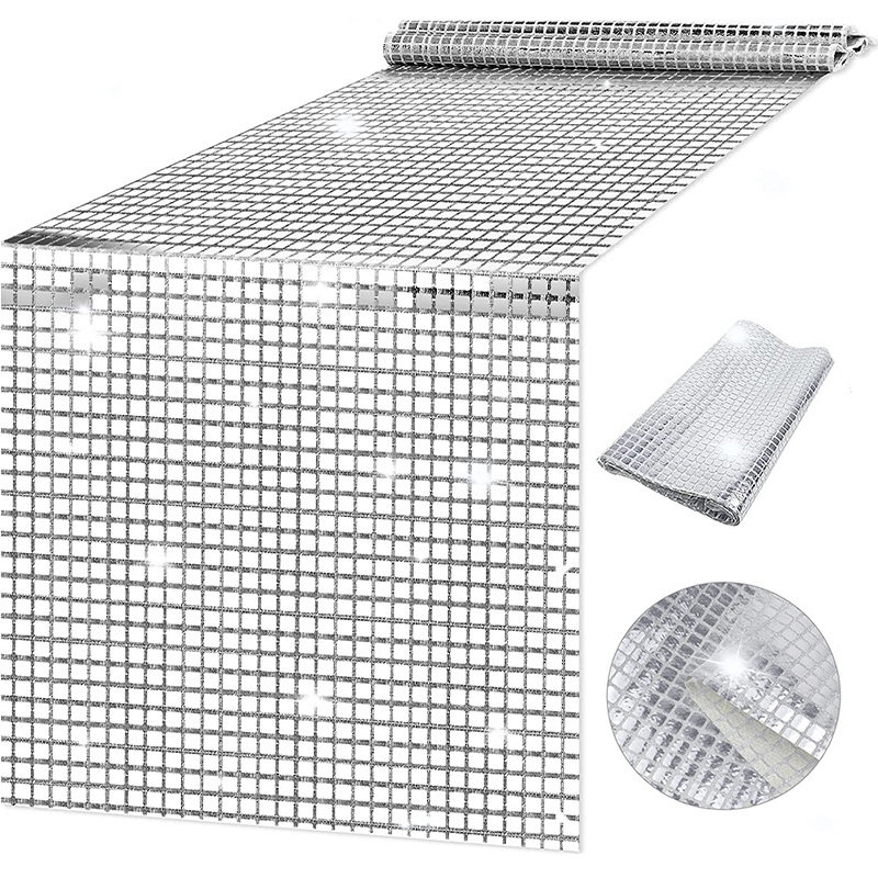 Nappe métallique miroir brilla - Glitter Tablecloth avis et prix