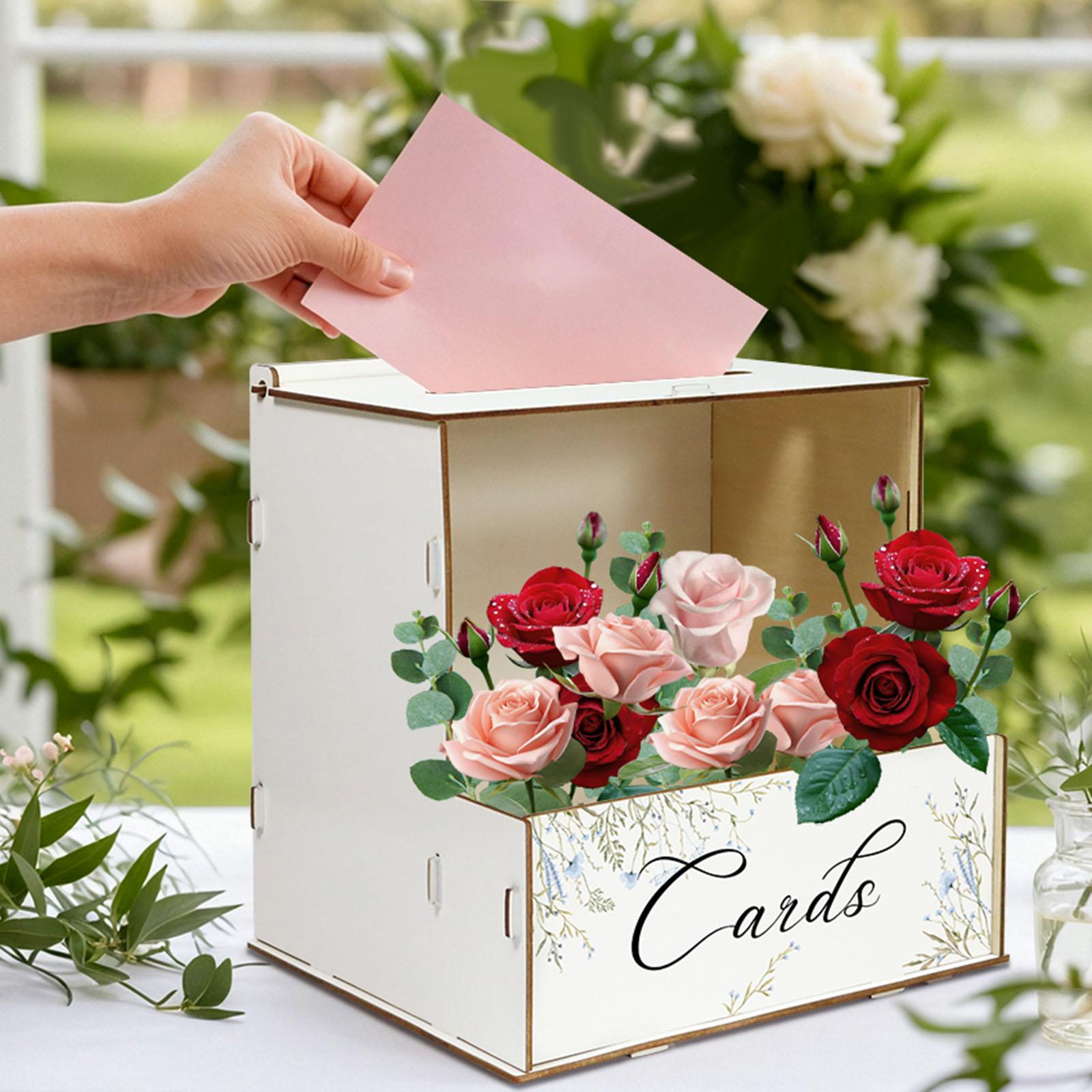 Boîte à cartes de mariage rust - Event Party Box avis et prix