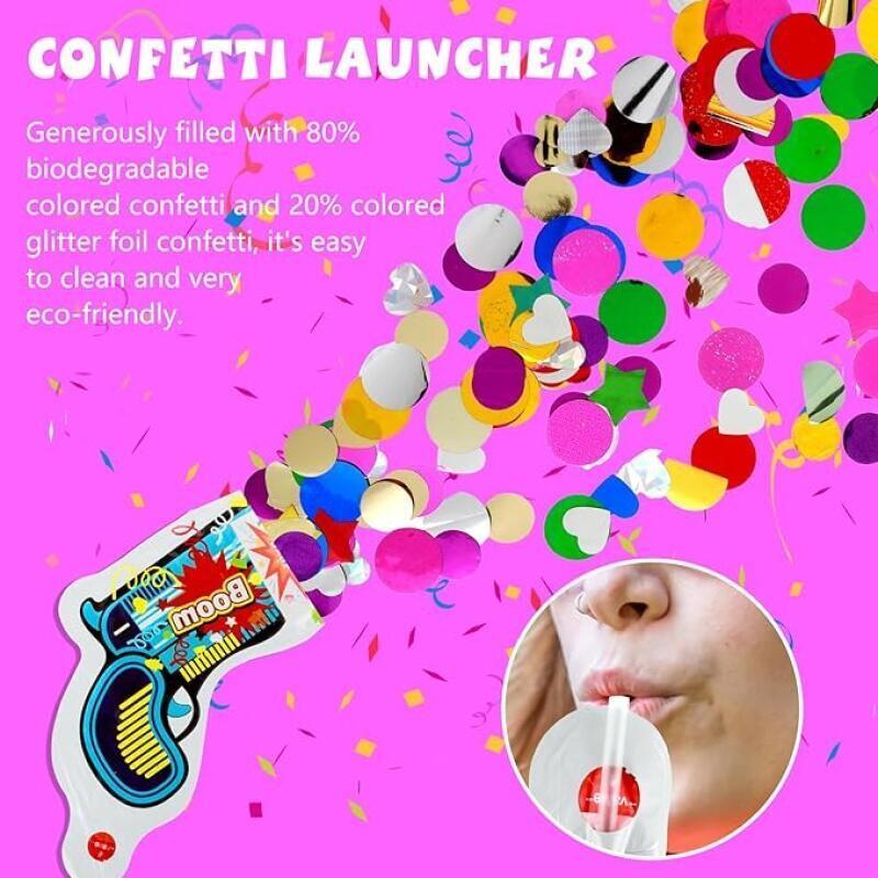 10 Pcs Lanceurs de Confettis G - Confetti Cannon Tube avis et prix