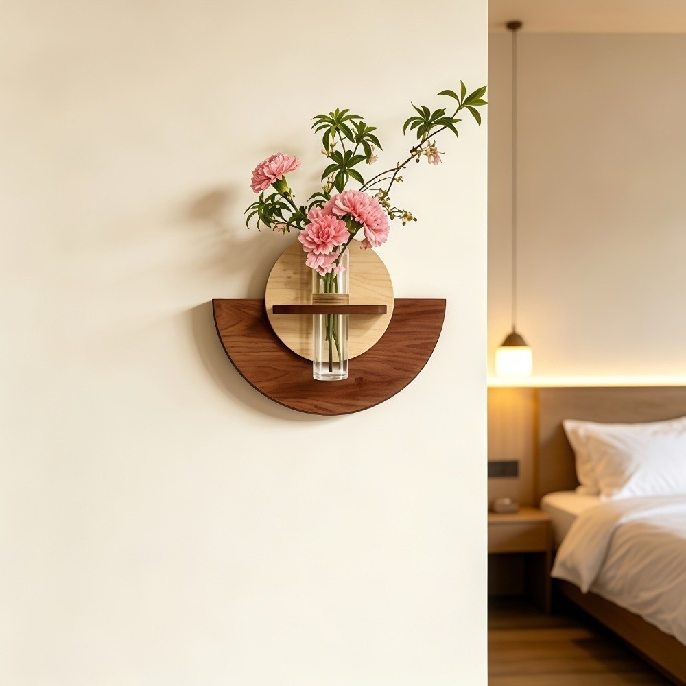 Étagère murale ovale en bois p - Flower Wall Panel avis et prix