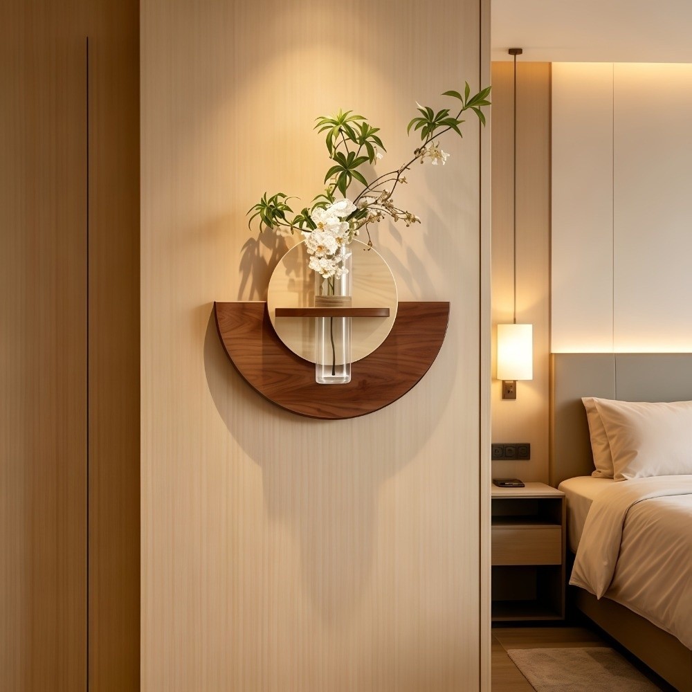 Étagère murale ovale en bois p - Flower Wall Panel avis et prix
