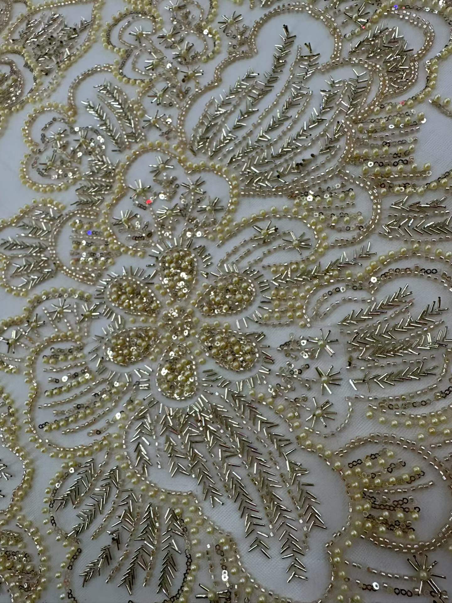 Tissu pour robe de mariée 2027 - Glitter Tablecloth avis et prix