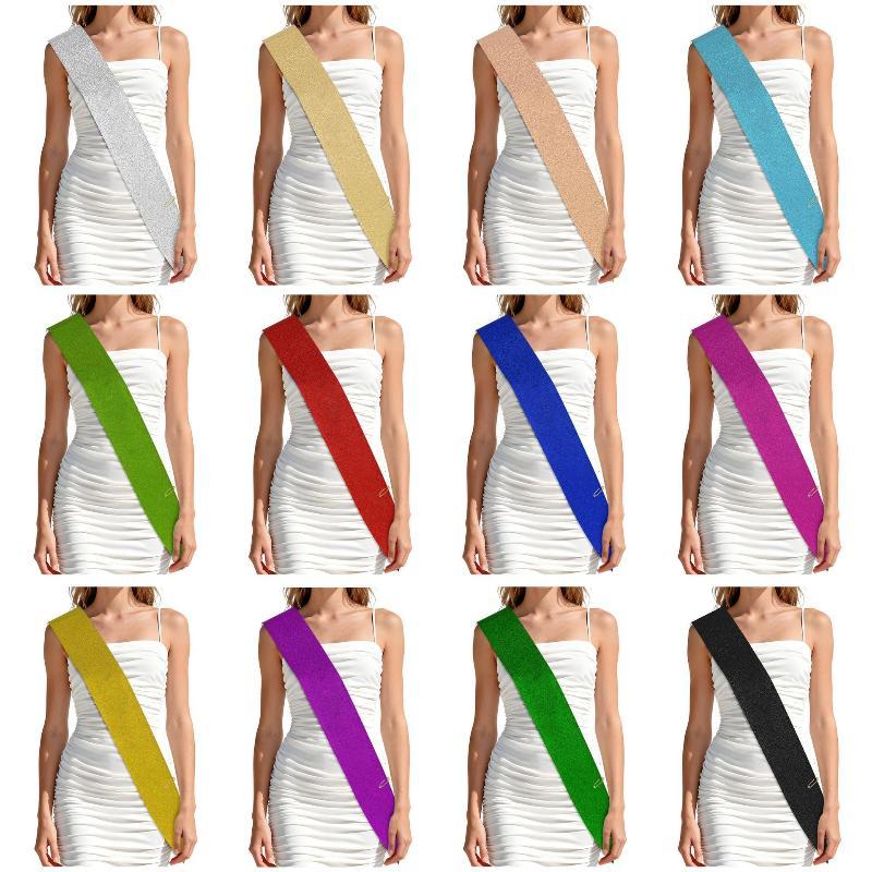 Ruban de satin pailleté vierge - Birthday Sash Glitter avis et prix