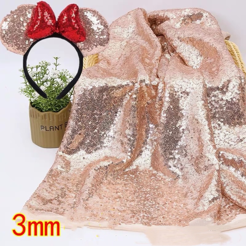 Tissu à paillettes de 3 mm, pe - Glitter Tablecloth avis et prix
