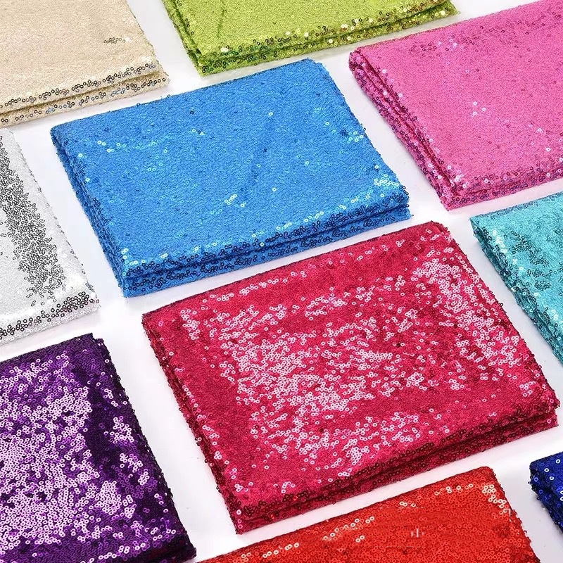 Tissu à paillettes de 3 mm, pe - Glitter Tablecloth avis et prix