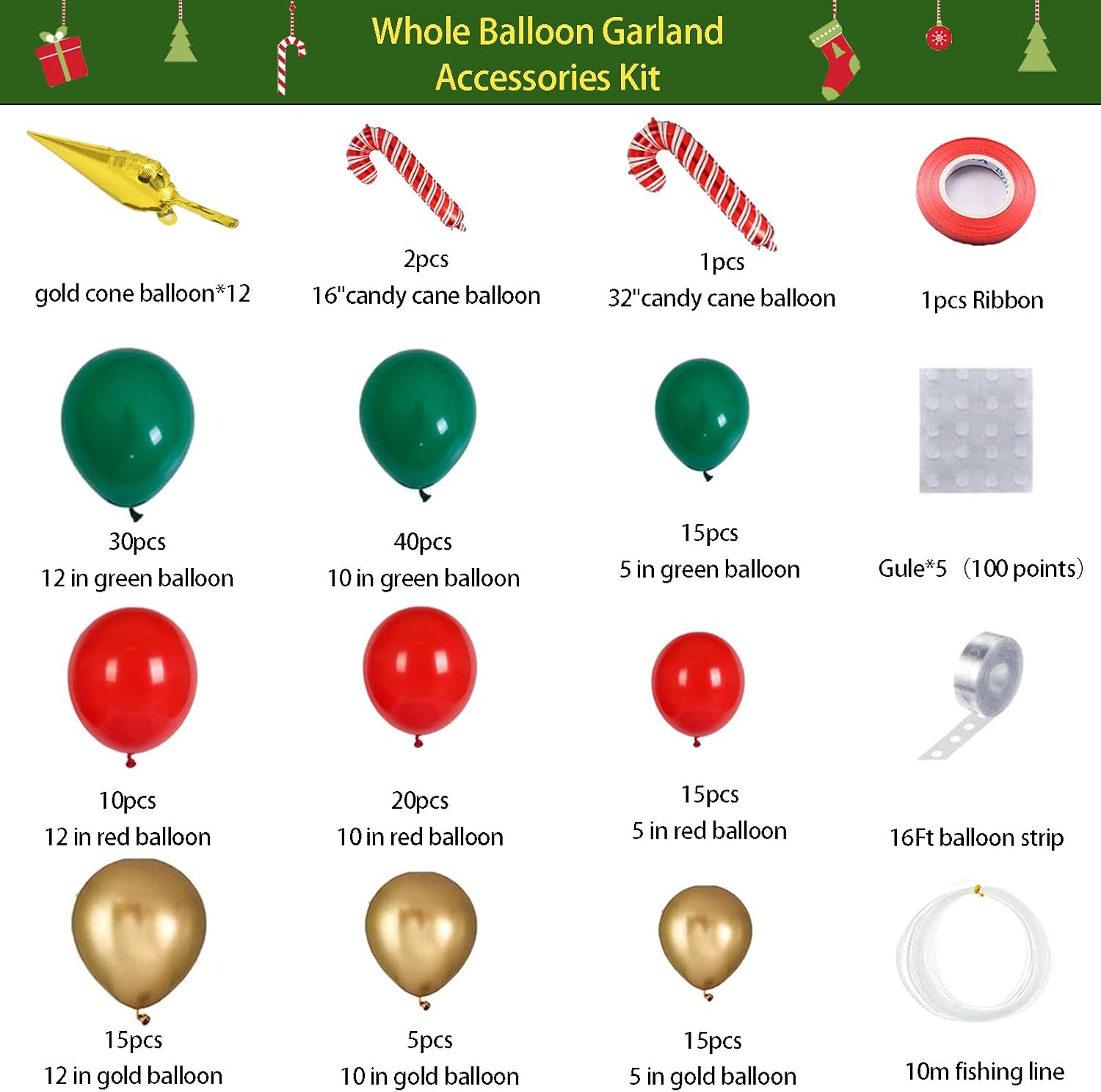 Kit d'arche de guirlande de ba - Balloon Arch Kit avis et prix