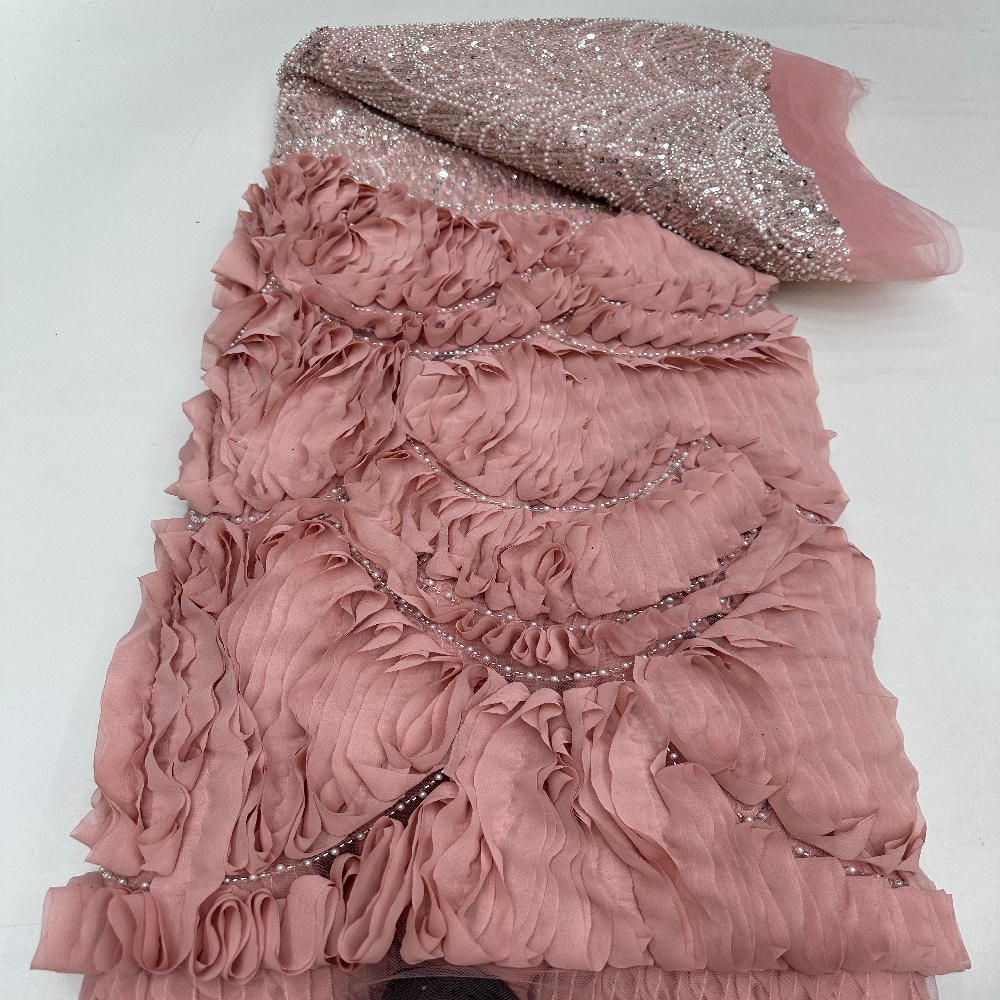 Tissu de dentelle africaine lu - Glitter Tablecloth avis et prix
